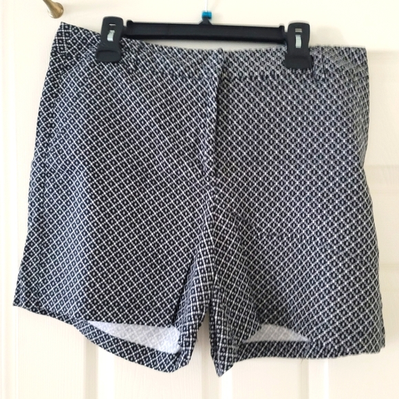 new directions Pants - New Directions Black & White Shorts